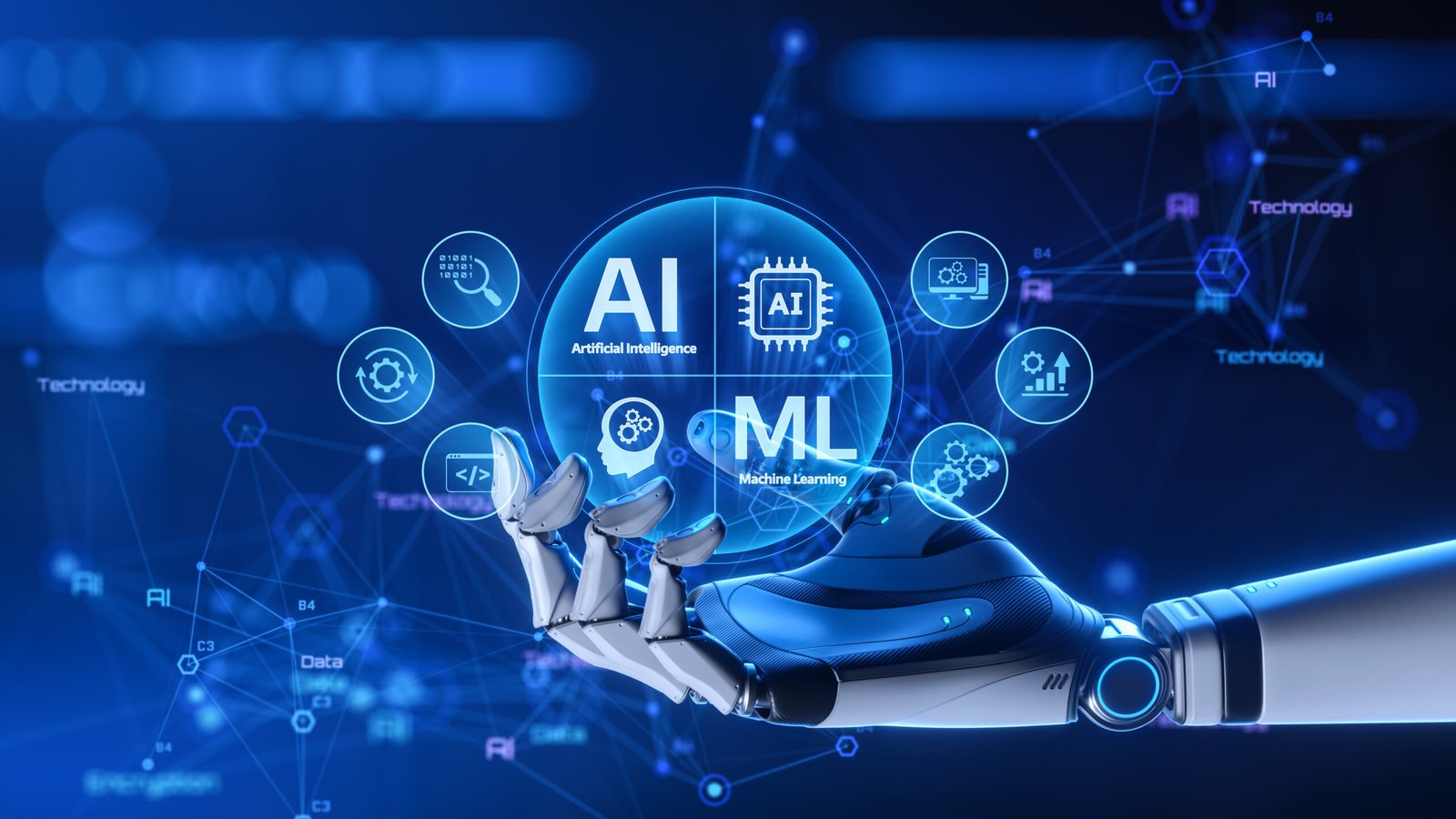 Students working in SGI's AI/ML lab